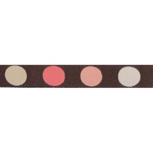 Standard Leash Pink Dots Narrow